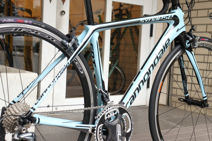キャノンデール Cannondale シナプス SYNAPSE CARBON 2015モデル 48サイズ シマノ アルテグラ 6800 MIX 11S カーボン ロードバイク SCIROCCO 【横浜店】