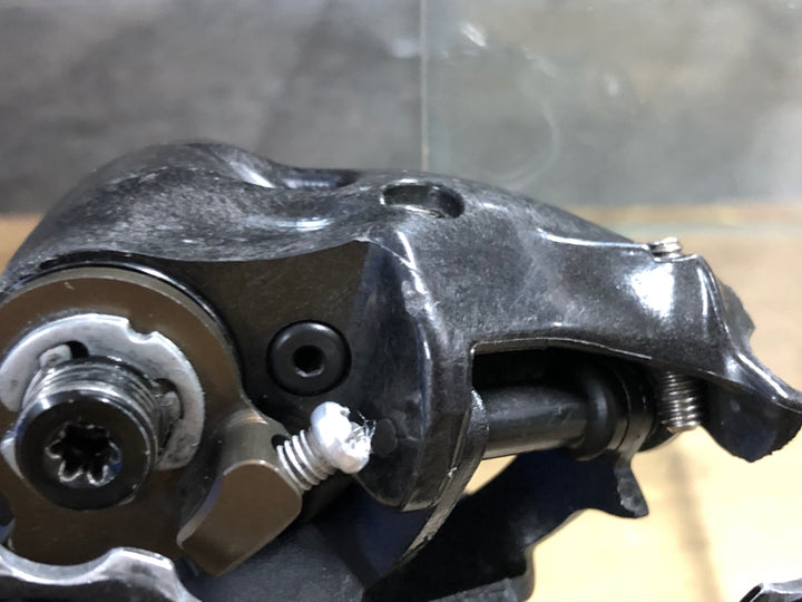 JO232 カンパニョーロ CAMPAGNOLO コーラス CHORUS 11 RD11-CH1 リアディレイラー GEAROOP CERAMIC アルミ ビックプーリー ※アジャスタマウント破損の為ジャンク