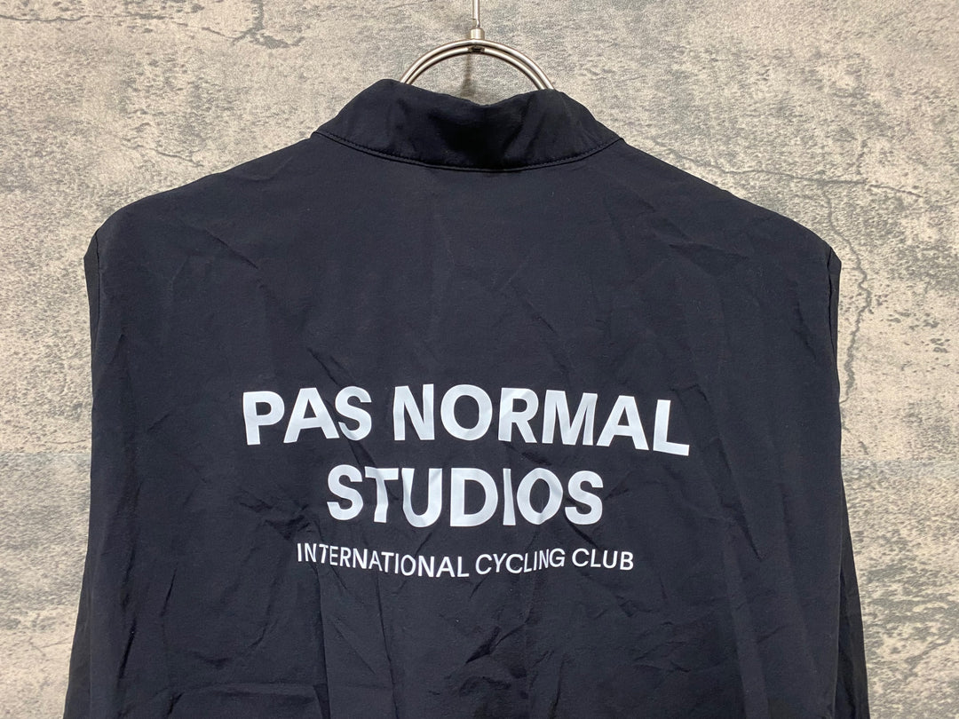 KA572 パスノーマルスタジオ PAS NORMAL STUDIOS STOW AWAY JACKET 長袖 ウインドブレーカー 黒 L