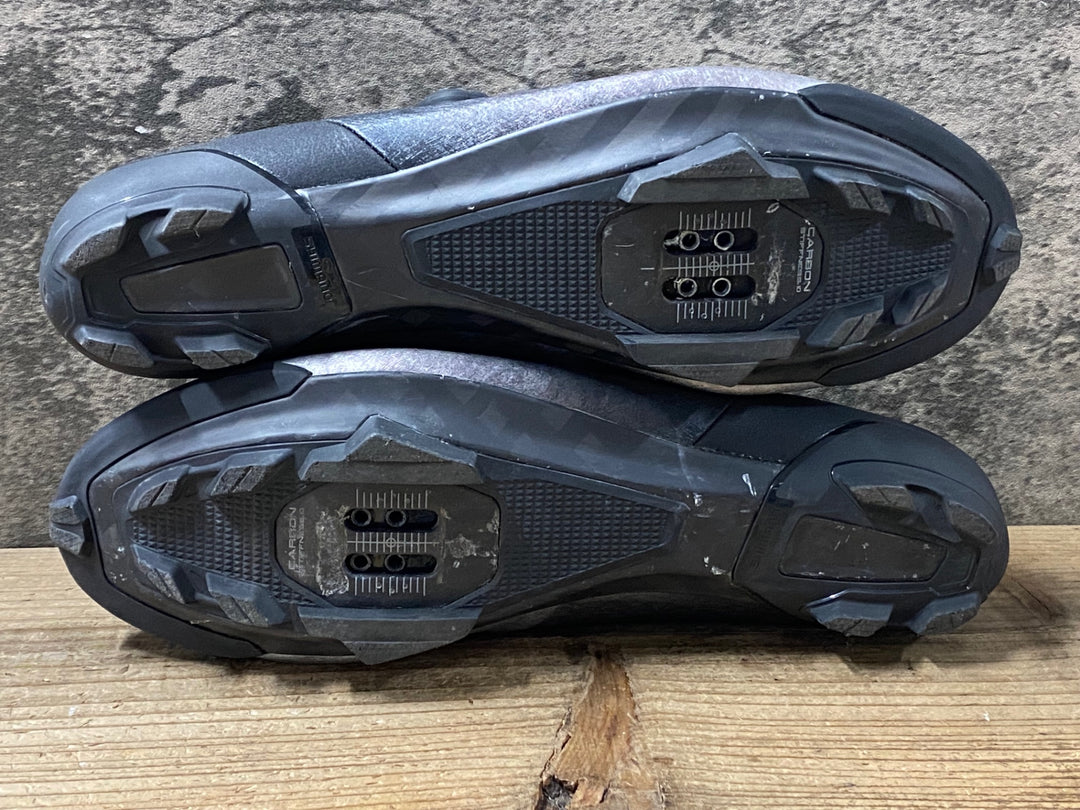 KG171 シマノ SHIMANO RX8 SH-RX801M S01 E ビンディングシューズ グレー 黒 EU44