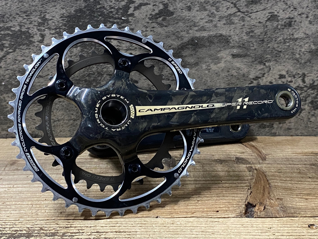 JO358 カンパニョーロ CAMPAGNOLO スーパーレコード SUPER RECORD クランクセット 46/36T 170mm