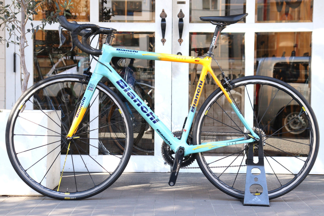 ビアンキ BIANCHI スペシャリッシマ SPECIALISSIMA CV PANTANI 2018モデル 57サイズ シマノ デュラエース R9100 11S カーボン ロードバイク 【横浜店】