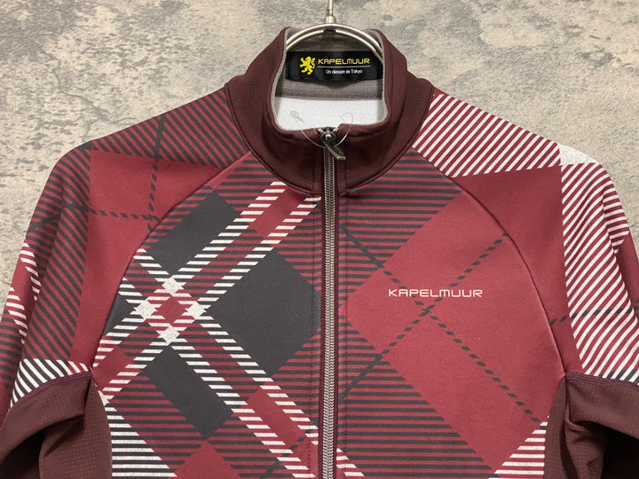 KD546 カペルミュール kapelmuur 長袖 サイクルジャケット 赤 裏起毛