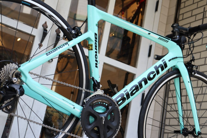 ビアンキ Bianchi アリア ARIA 2019モデル 53サイズ シマノ 105 5800 MIX 11S カーボン ロードバイク 【 –  BICI AMORE ONLINE STORE