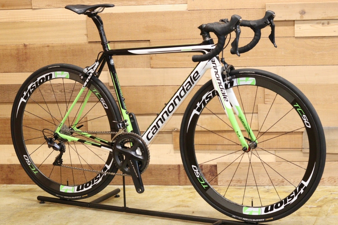 キャノンデール Cannondale スーパーシックスエボ SUPERSIX EVO Hi-mod 2015 52サイズ シマノ アルテグラ R8000 11S カーボン ロードバイク 【立川店】