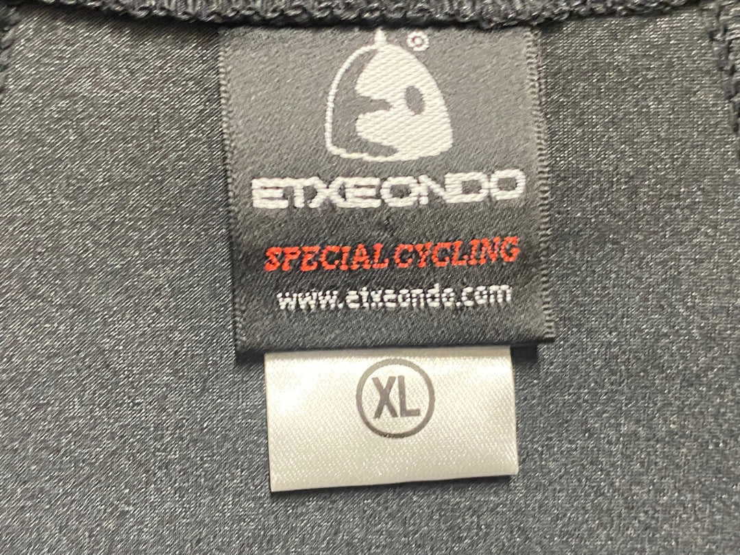 JP987 エチュンド ETXEONDO 長袖 サイクルジャケット 黒 XL WINDSTOPPER