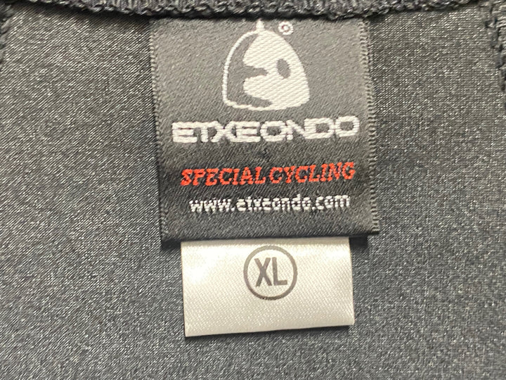 JP987 エチュンド ETXEONDO 長袖 サイクルジャケット 黒 XL WINDSTOPPER