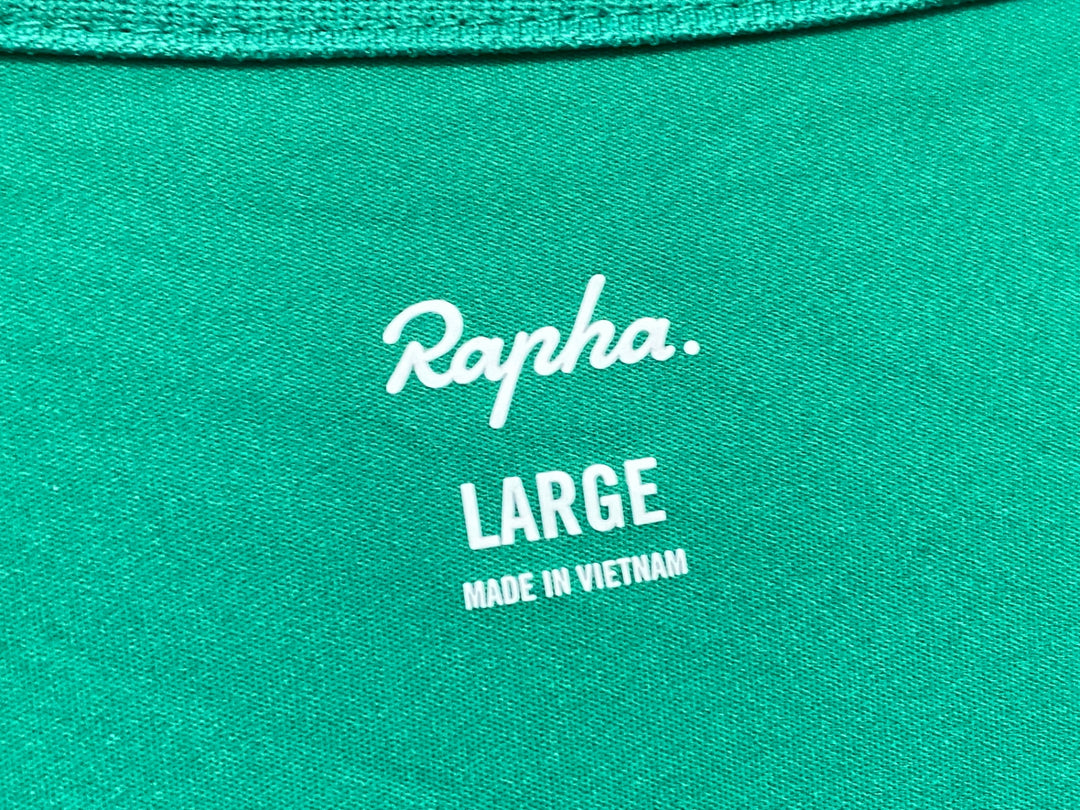 JZ010 ラファ Rapha CORE JERSEY 半袖 サイクルジャージ 緑 L