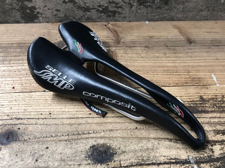 KE045 セラ SELLE SMP コンポジット Composite サドル ステンレスレール ブラック