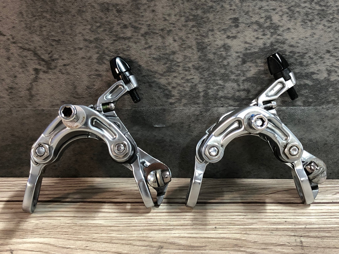 JC188 シマノ SHIMANO 105 BR-5800 キャリパーブレーキ 前後セット シルバー ※シューホルダー欠品