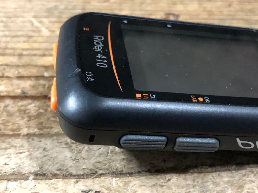 KA034 ブライトン bryton Rider410 サイクルコンピューター 動作確認済み