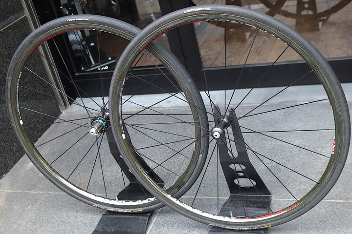 カンパニョーロ CAMPAGNOLO ハイペロン ウルトラ ツー HYPERON ULTRA TWO カーボン チューブラー ホイールセット カンパ12/11S ナローリム 13C 【東京南麻布店】