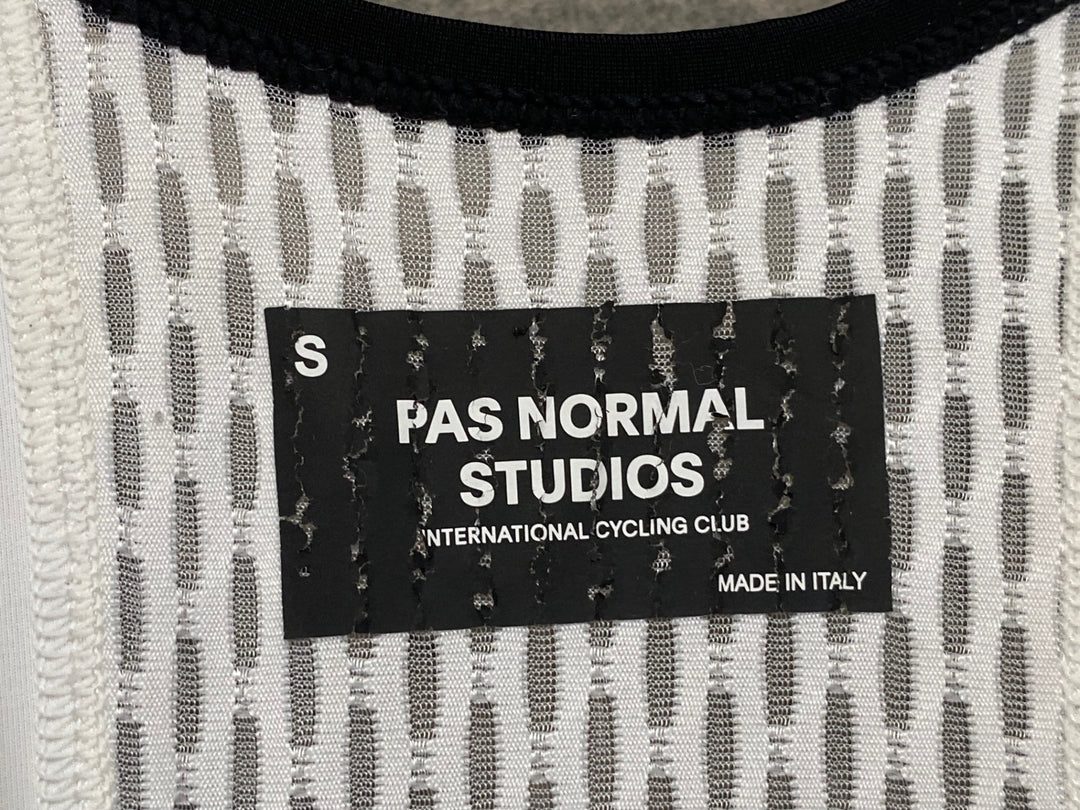 JX303 パスノーマルスタジオ PAS NORMAL STUDIOS ビブショーツ 黒 S ※ジャンク品