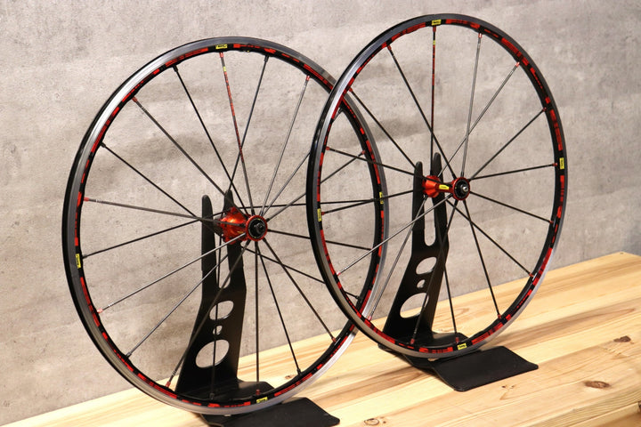 マヴィック MAVIC アールシス R-SYS アルミ クリンチャー ホイールセット シマノ12/11S ナローリム 15C 【さいたま浦和店】