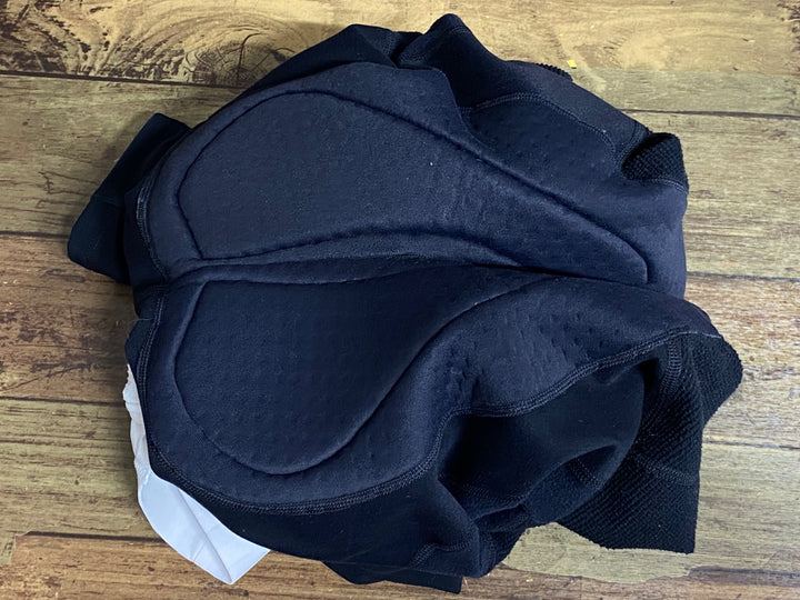KN761 ラファ Rapha PRO TEAM WINTER TIGHTS WITH PAD Ⅱ ビブタイツ 黒 L  裏起毛