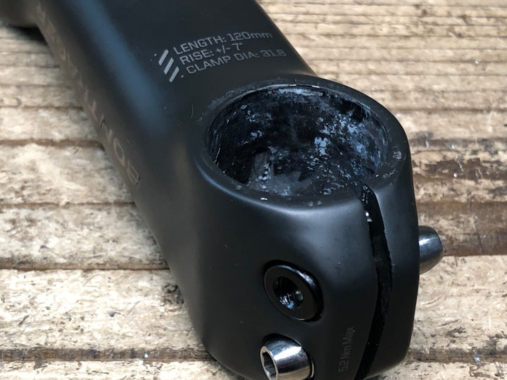 JC323 ボントレガー BONTRAGER XXX Blendr Stem 120mm ステム Φ31.8 ±7 ※クラックのためジャンク