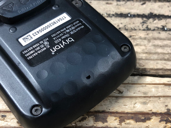 JW876 ブライトン bryton ライダー Rider 450 サイクルコンピューター