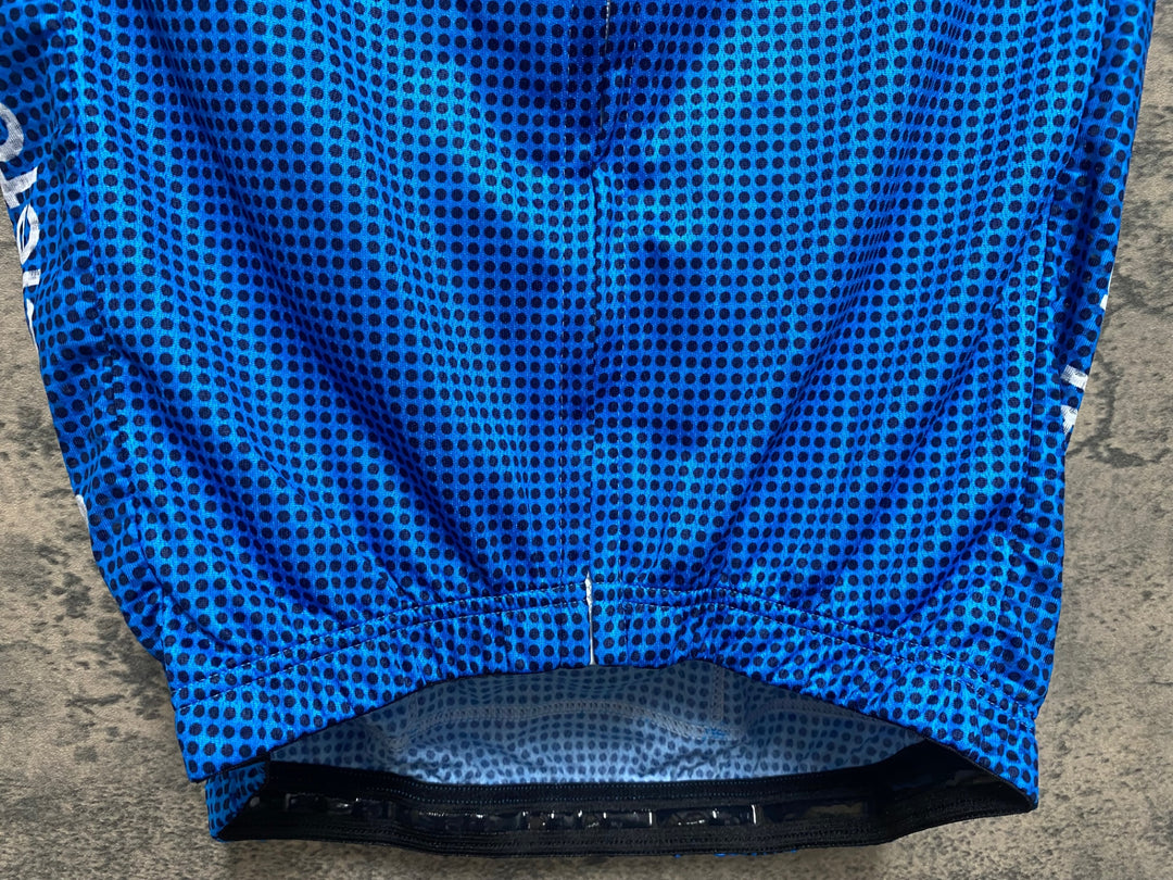 JS483 アレ ALE 半袖 サイクルジャージ 水色 S movistar