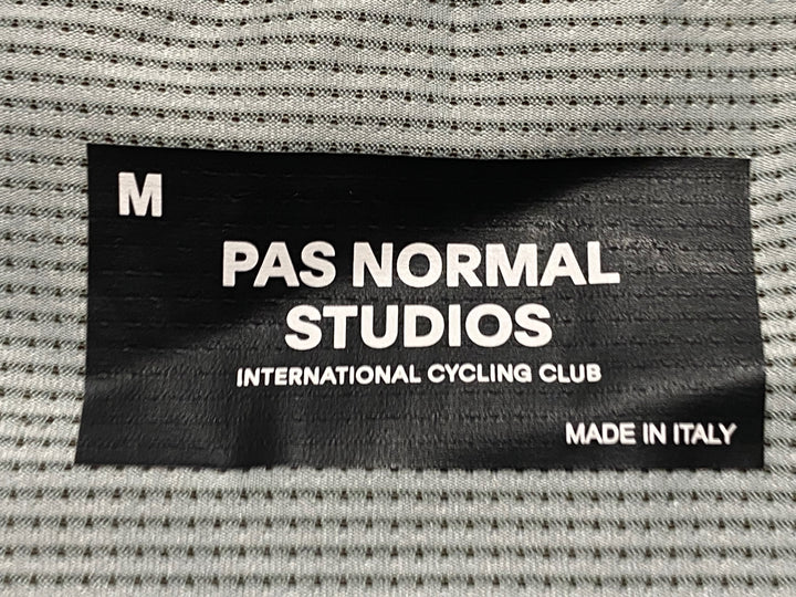 KD411 パスノーマルスタジオ PAS NORMAL STUDIOS Mechanism 半袖 サイクルジャージ 茶 M ※ほつれ