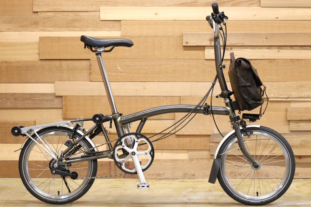 ブロンプトン BROMPTON M6R RAW LACQUER 2020 2×3速 16インチ 折り畳み ミニベロ フォールディングバイク 【立川店】