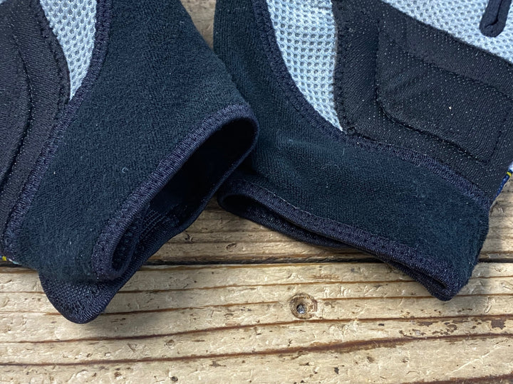 KB714 サンティーニ Santini 指切 グローブ ハーフジップ 総柄 L vacansoleil