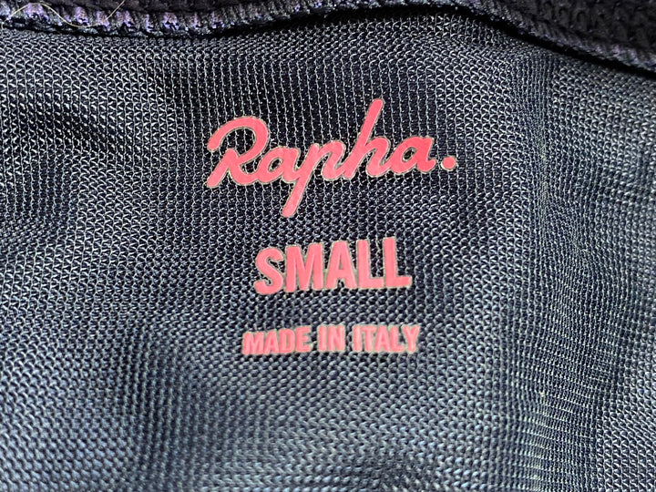 JX637 ラファ Rapha ODE TO THE SUN SOUPLESSE FLYWEIGHT BIB SHORTS 紺オレンジ レディース S