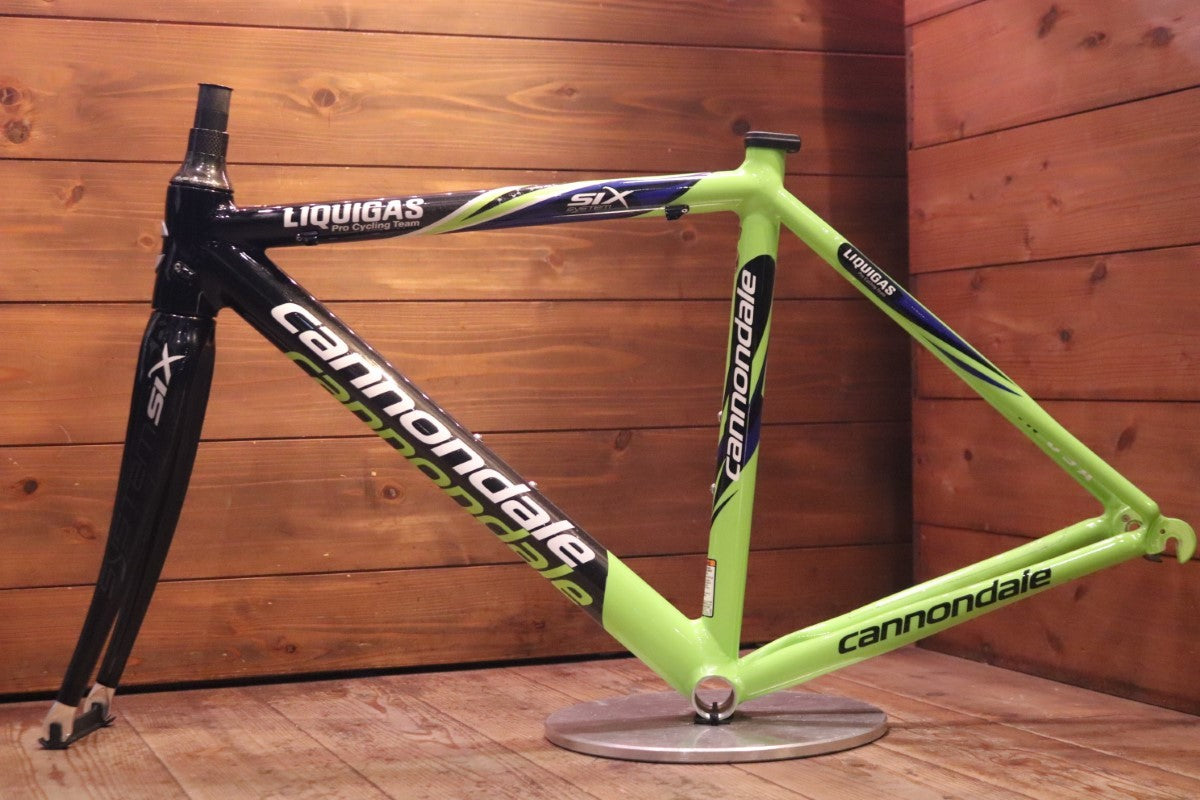 キャノンデール CANNONDALE システムシックス SYSTEMSIX 2008モデル 48サイズ アルミ カーボン フレームセット  【東京南麻布店】