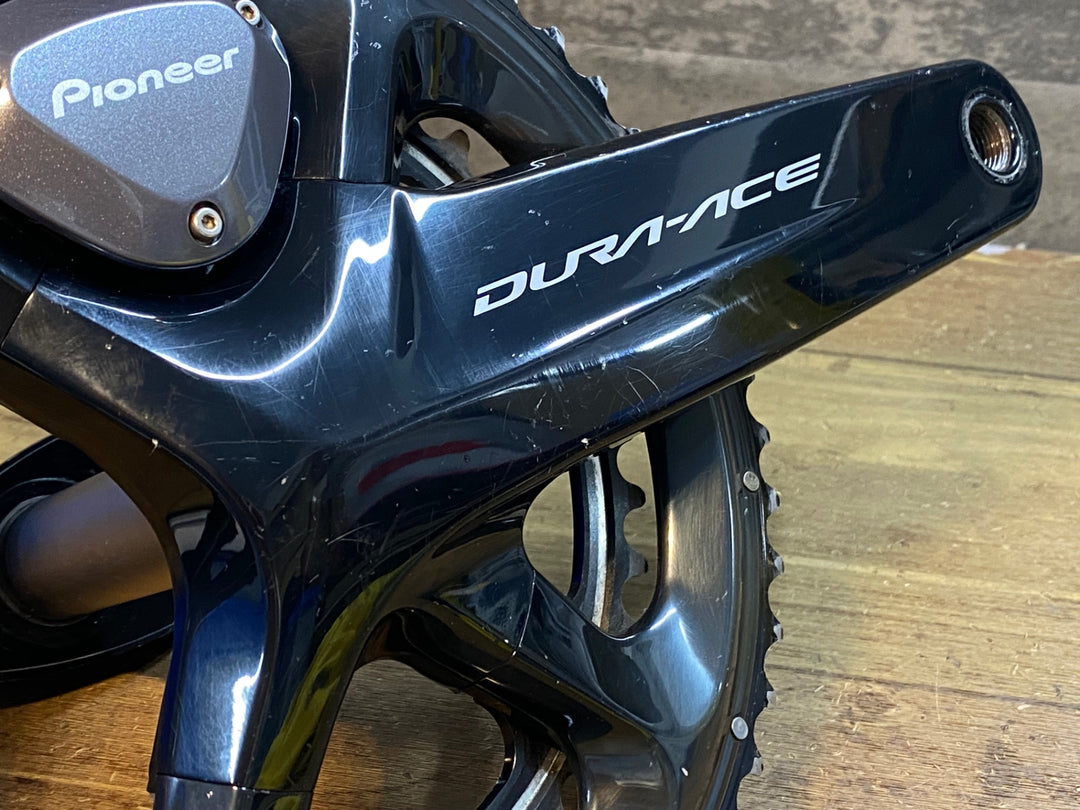 HA811 パイオニア Pioneer SGY-PM930H シマノ SHIMANO DURA-ACE FC-R9100 クランクセット 両側計測 172.5mm 11S 52-39T