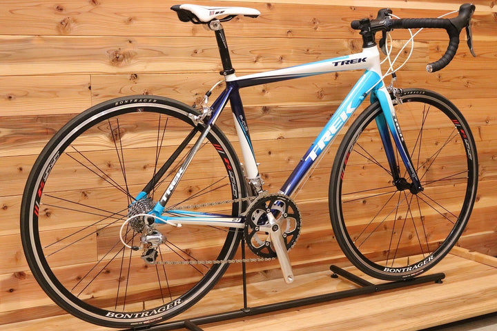 おまけ付き！ トレック TREK 2.1 2009モデル 52サイズ シマノ ティアグラ 4500 MIX 9S アルミ カーボンバック ロードバイク 【広島店】
