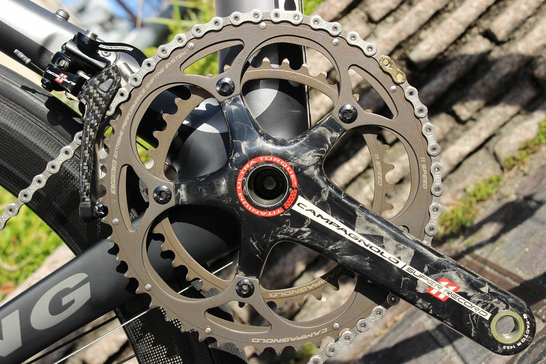 デローザ DE ROSA キング KING RS 2012 53.5サイズ カンパ スーパーレコード 11S カーボン ロードバイク フォーク換装品 【名古屋店】