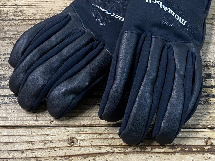 JW799 モンベル mont bell 長指 ウィンターグローブ 黒 S GORE TEX INFINIUM