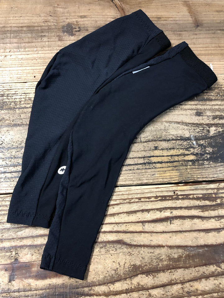 JQ971 アソス ASSOS アームカバー 黒 Ⅰ 裏起毛