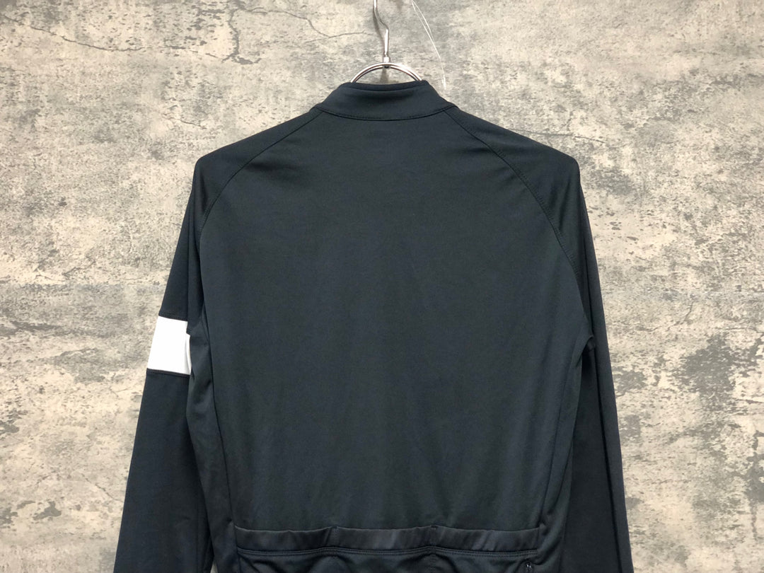 KH905 ラファ Rapha CORE LONG SLEEVE JERSEY 長袖サイクルジャージ ブラック S 裏起毛