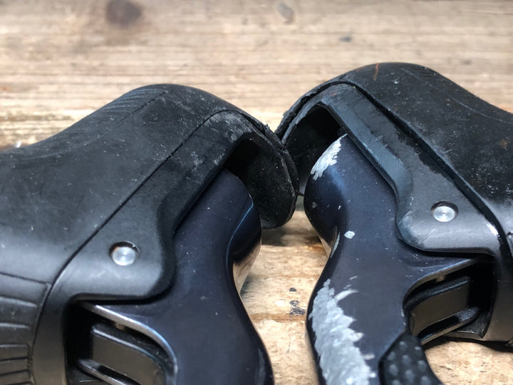 JM755 シマノ SHIMANO ULTEGRA ST-R8050 STIレバー Di2 動作確認済 ※ガリ傷,フード劣化ベタツキ強,レバー欠損の為ジャンク