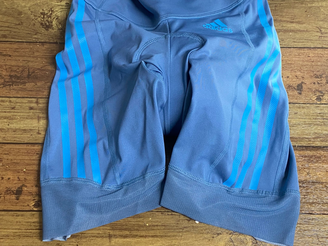 JY392 アディダス adidas レーサーパンツ レディース 青 L