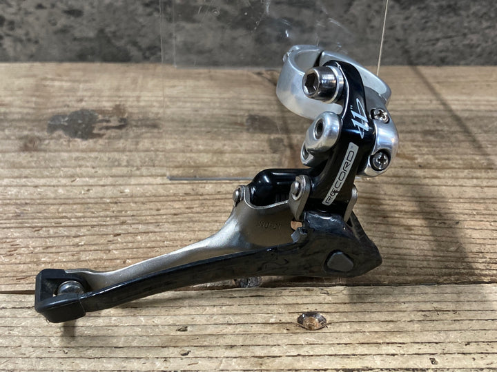 JU996 カンパニョーロ CAMPAGNOLO レコード RECORD 11s フロントディレイラー 2s バンド式 Φ32