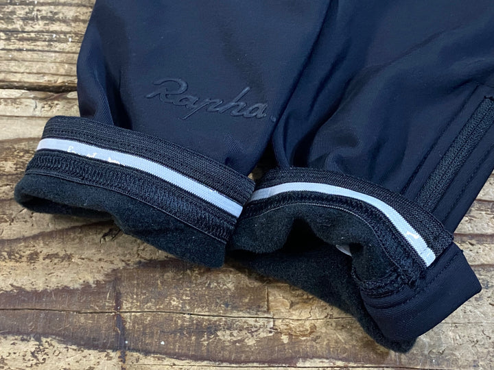 KI203 ラファ Rapha レッグウォーマー 黒 M 裏起毛