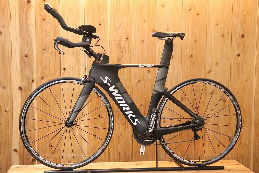 スペシャライズド SPECIALIZED シヴ S-WORKS SHIV 2016年モデル Sサイズ シマノ デュラエース 9070 MIX DI2 カーボン トライアスロンバイク 【芦屋店】