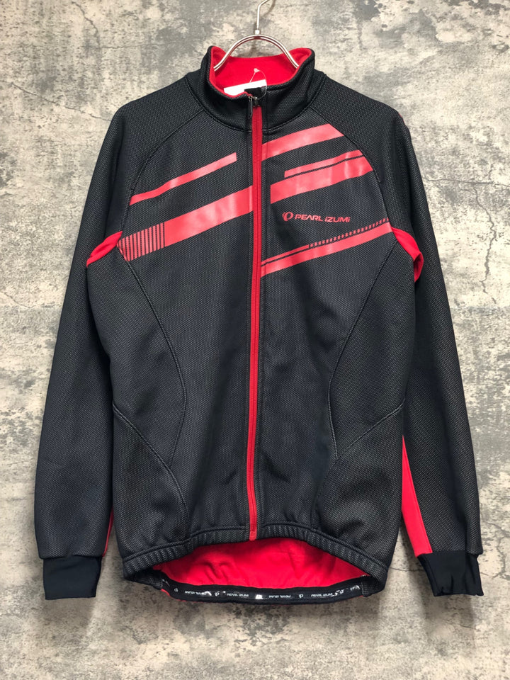 KK805 パールイズミ PEARLiZUMi ウィンドブレーク 長袖 サイクルジャケット 赤 M