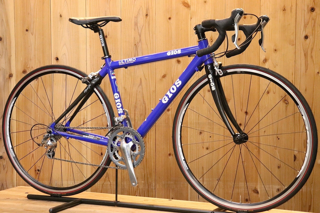 ジオス GIOS ウルティモ ULTIMO 2010年モデル 46サイズ シマノ ティアグラ 4500 9S アルミ カーボンバック ロードバイク 【芦屋店】