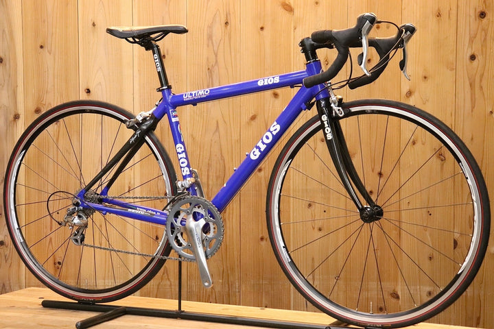 ジオス GIOS ウルティモ ULTIMO 2010年モデル 46サイズ シマノ ティアグラ 4500 9S アルミ カーボンバック ロードバイク 【芦屋店】
