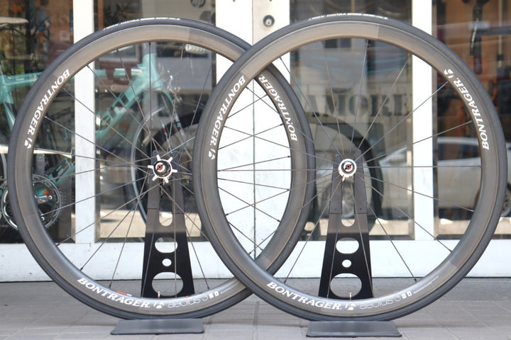 ボントレガー BONTRAGER アイオロス AEOLUS 3 カーボン チューブラー ホイールセット シマノ11S/12S 【横浜店】