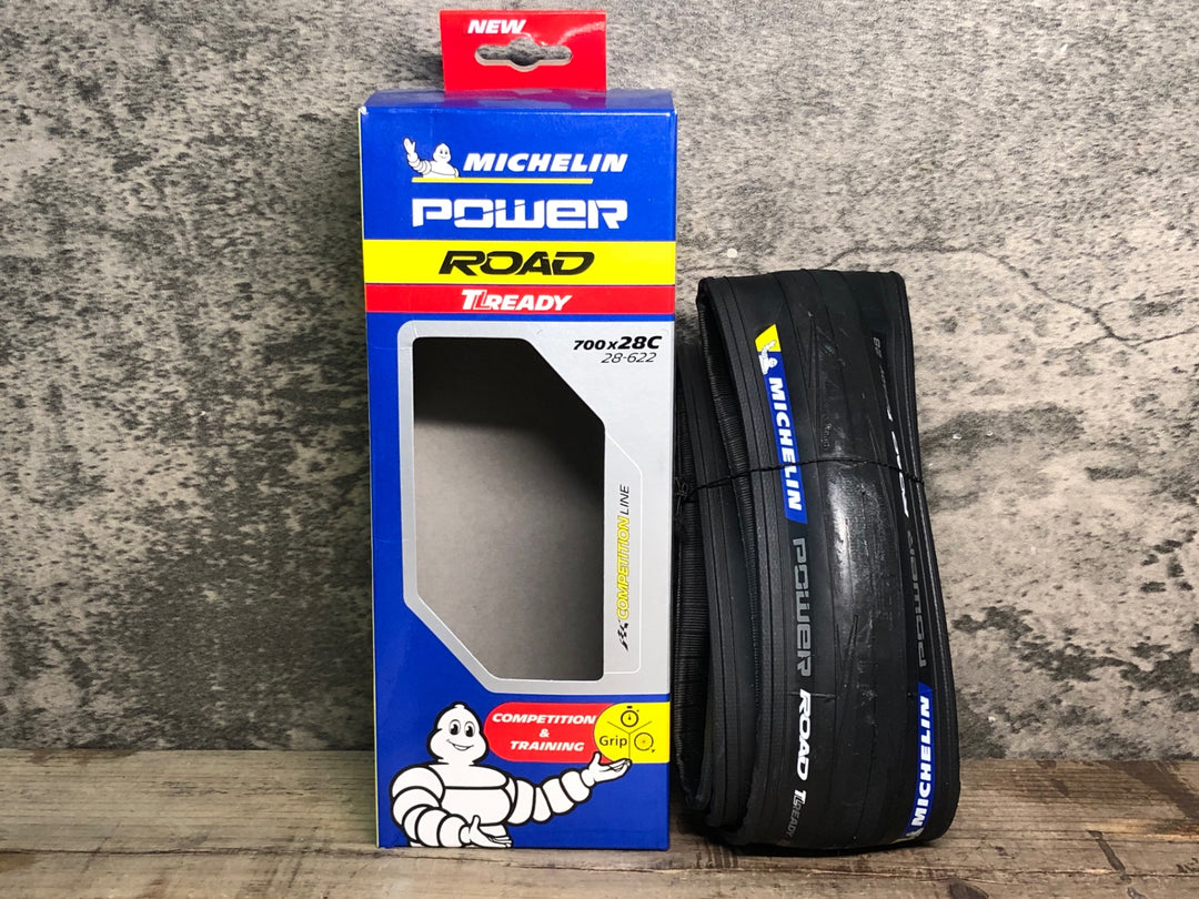 JF291 ミシュラン MICHELIN POWER ROAD TLREADY チューブレスレディータイヤ 700x28C