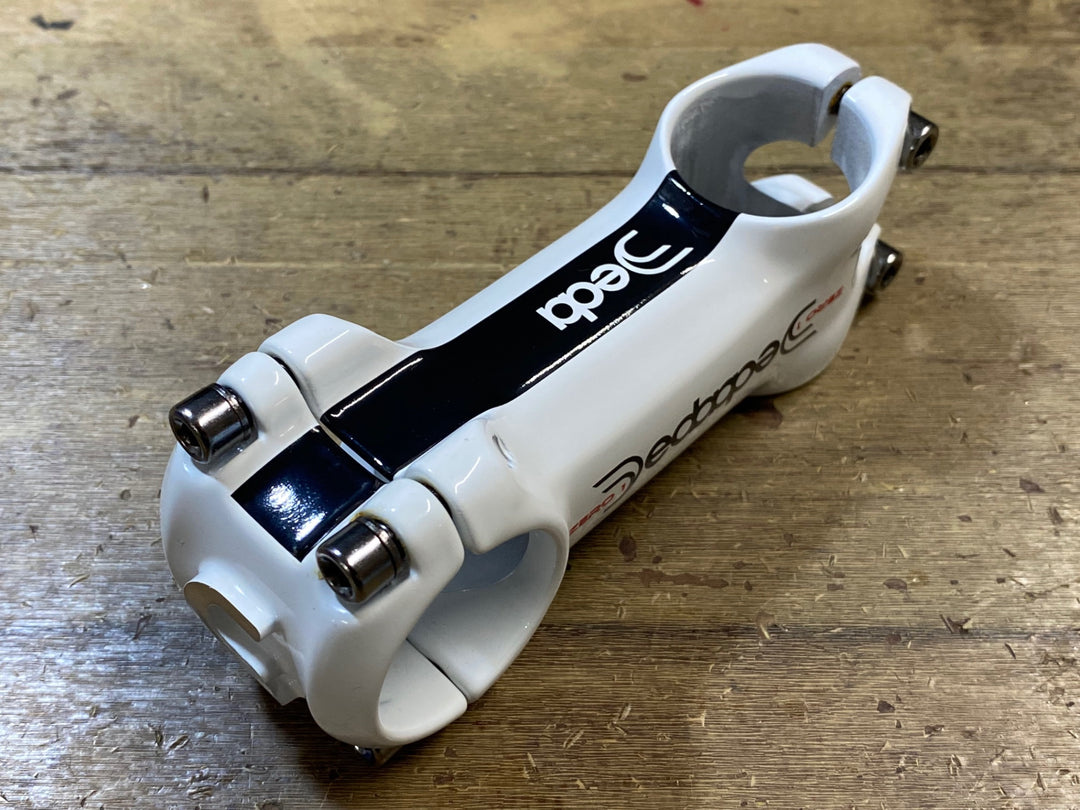 KP074 デダ Deda ZERO 1 アルミステム 白 Φ31.7 OS 80mm