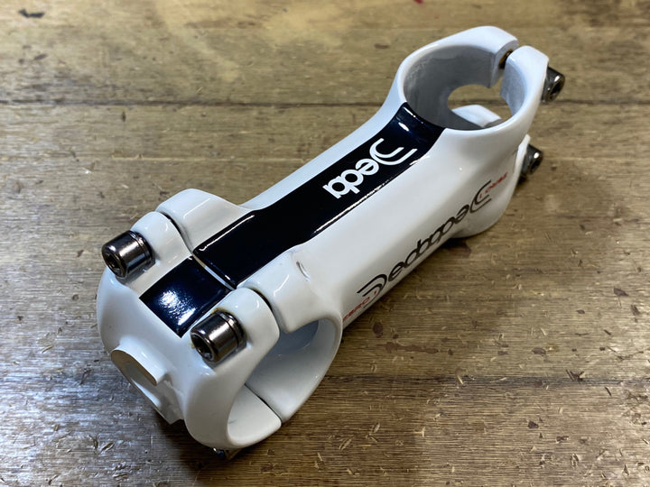 KP074 デダ Deda ZERO 1 アルミステム 白 Φ31.7 OS 80mm