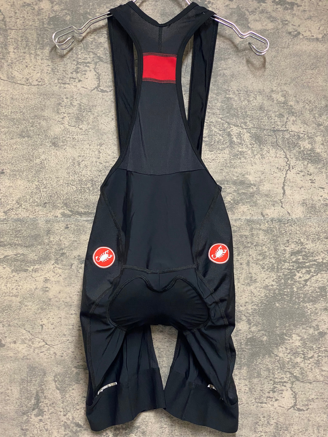 KJ525 カステリ CASTELLI ビブショーツ 黒 M