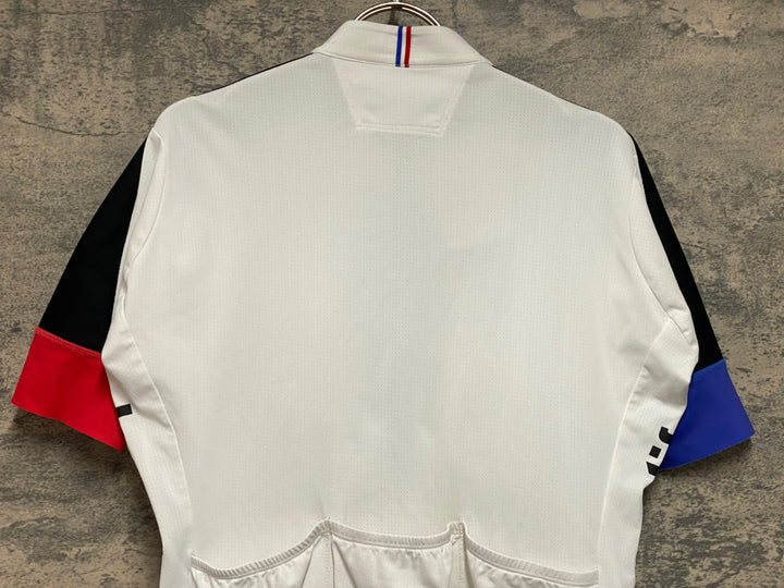 JP153 ルコックスポルティフ le coq sportif 半袖 サイクルジャージ 白 M