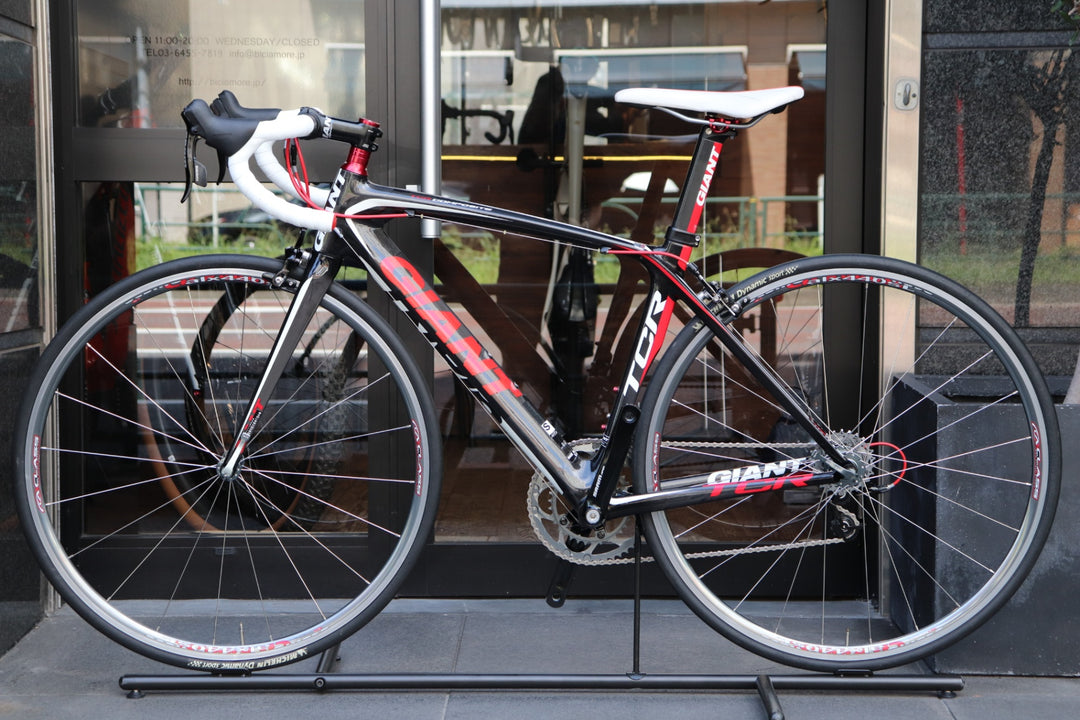訳アリ ジャイアント GIANT TCR COMPOSITE SE 2011モデル Sサイズ スラム エイペックス 10S カーボン ロードバイク 【東京南麻布店】