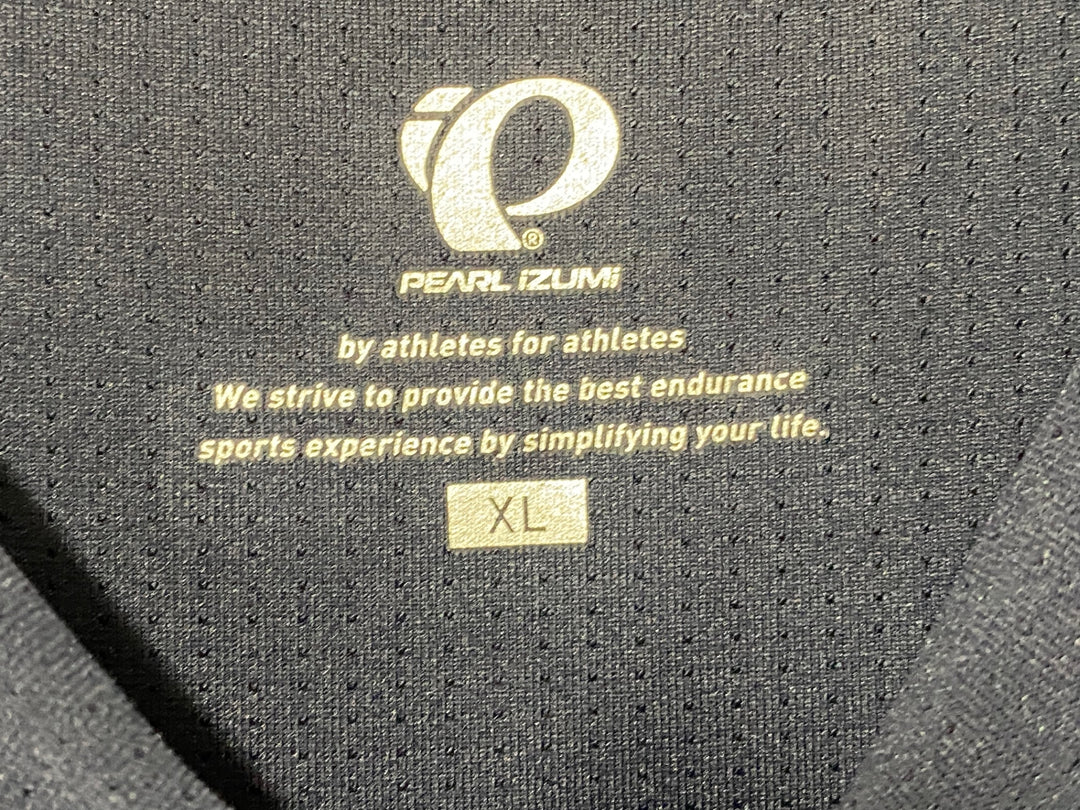 KJ129 パールイズミ PEARL iZUMi 半袖 サイクルジャージ 濃紺 XL