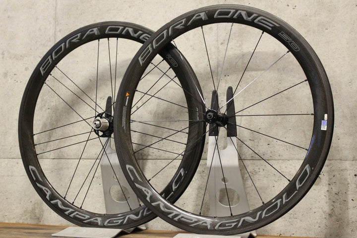 カンパニョーロ CAMPAGNOLO ボーラワン BORA ONE 50 AC3 カーボン クリンチャー シマノ 12/11S ホイールセット 【福岡店】